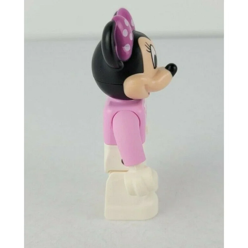 Lego Disney Friends Minnie Mouse Figure Pink White 2.75 in